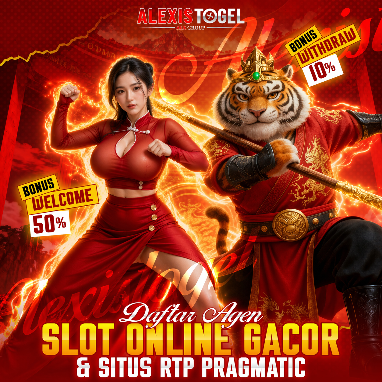 ALEXISTOGEL ⭐️ Daftar Agen Slot Online Gacor & Situs RTP Pragmatic EZ WIN